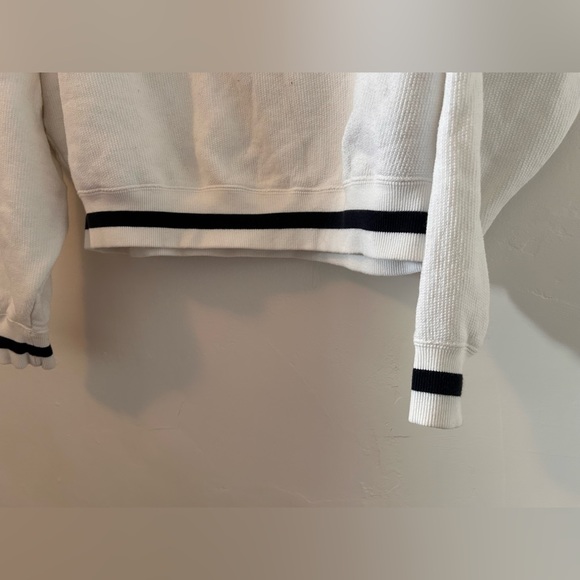 ADIDAS - Women’s Crop Sweater with Side Zipper - Small - Picture 5 of 16